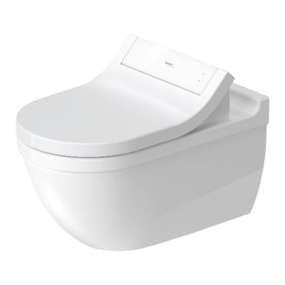 DURAVIT SensoWash Classic 613000 01 2 00 4300 Mounting Instructions