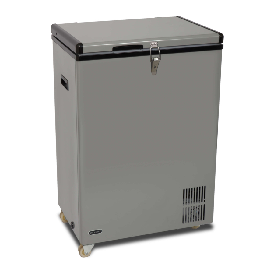 Whynter FM-951GW, FM-951YW - Wheeled Freezer Manual