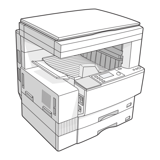 Sharp AR-5127 Service Manual