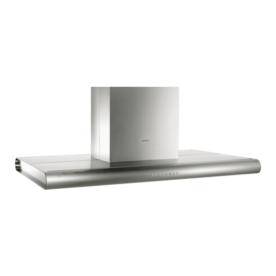 Gaggenau AW 280120 Operating And Installation Instruction