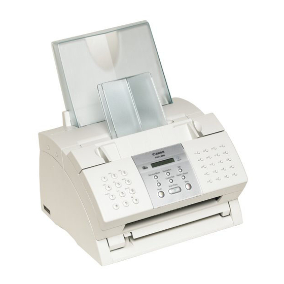 Canon FAX-L200? FAX-L280 User Manual