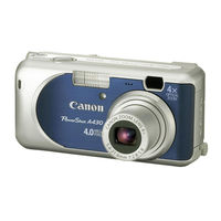 Canon PowerShot A420 Advanced User's Manual