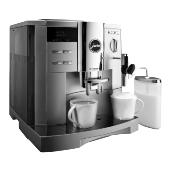 Jura IMPRESSA S9 Short Operating Instructions