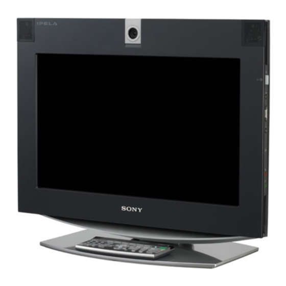 Sony PCS-TL50 Operation Manual