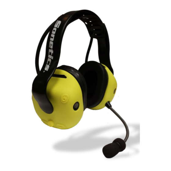 Sonetics APX372 Manual