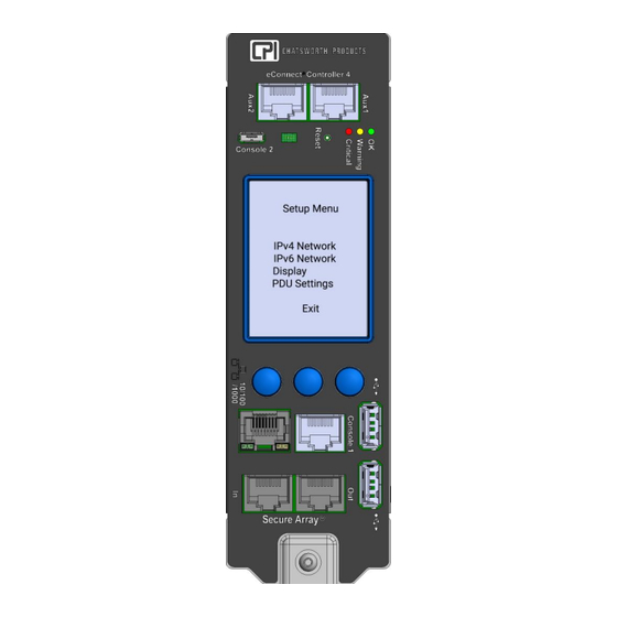 Chatsworth Products eConnect EA Series User Manual