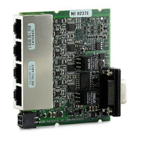 National Instruments NI 9237E Series Operating Instructions And Specifications