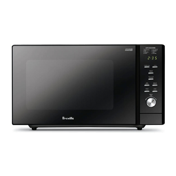 Breville Flatbed Inverter LMO530BLK Instruction Book
