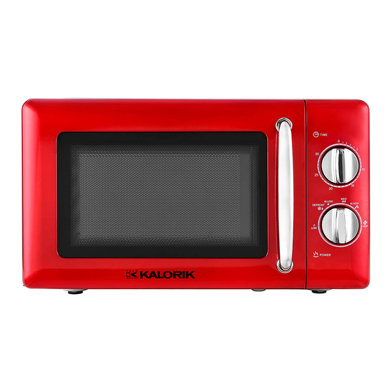 Team Kalorik TKG MW 2000 RD Manual