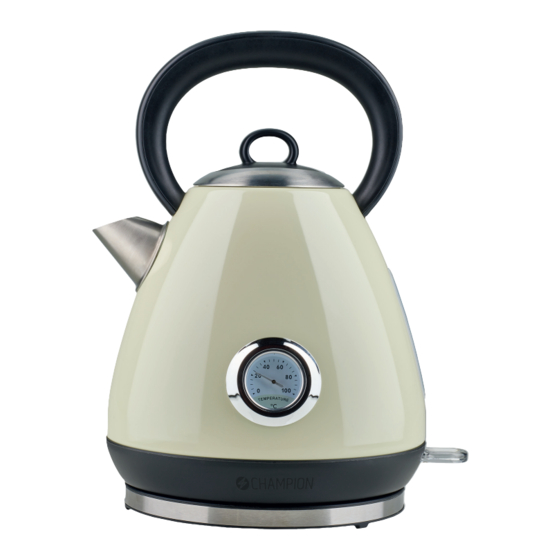 Champion CHVK315 Electric Kettle Manuals