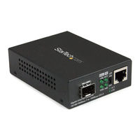 Startech.com MCM1110SFP Instruction Manual