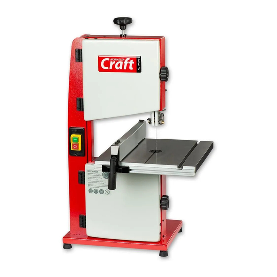 Axminster Craft AC1400B Machinery Manuals