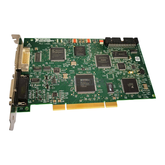 NI PCI-1426 Getting Started
