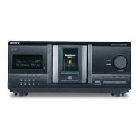 Sony CDP-CX235 - Mega Changer Operating Instructions Manual