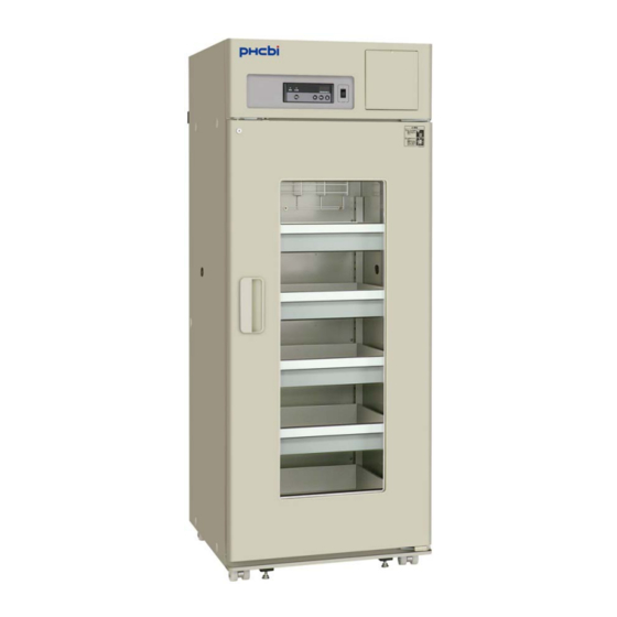 Phcbi MPR-721 Series Operating Instructions Manual