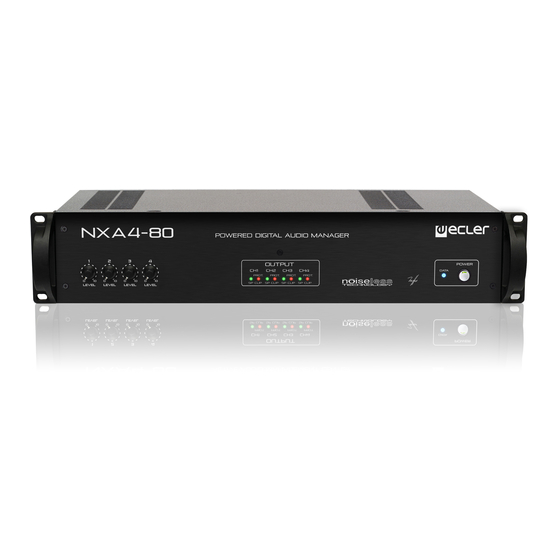 Ecler NXA6-80 User Manual