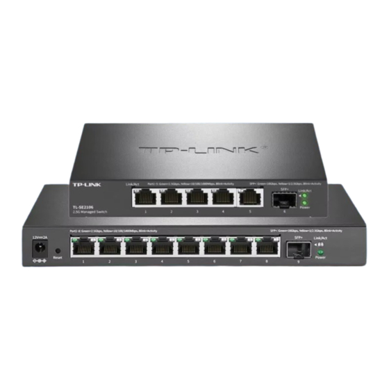 TP-Link TL-SE2106 Installation Manual