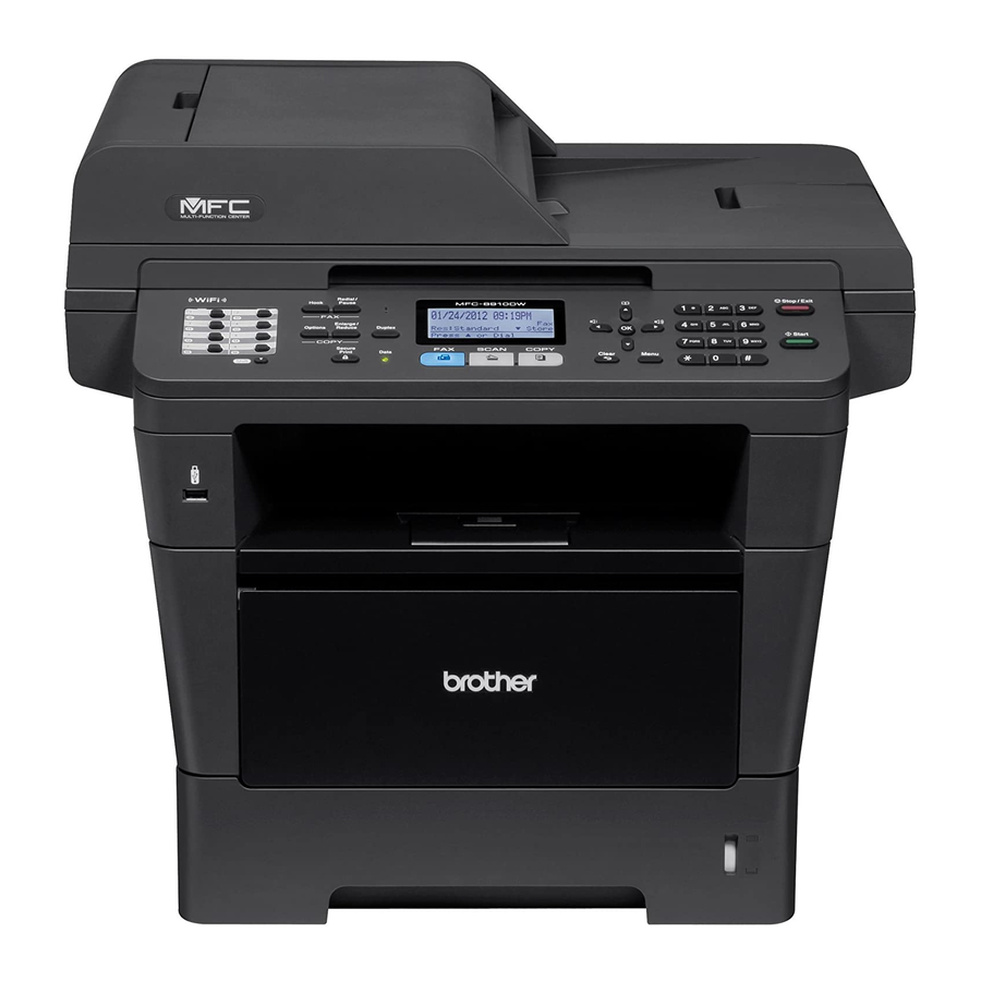 Brother MFC-8950DW Manual