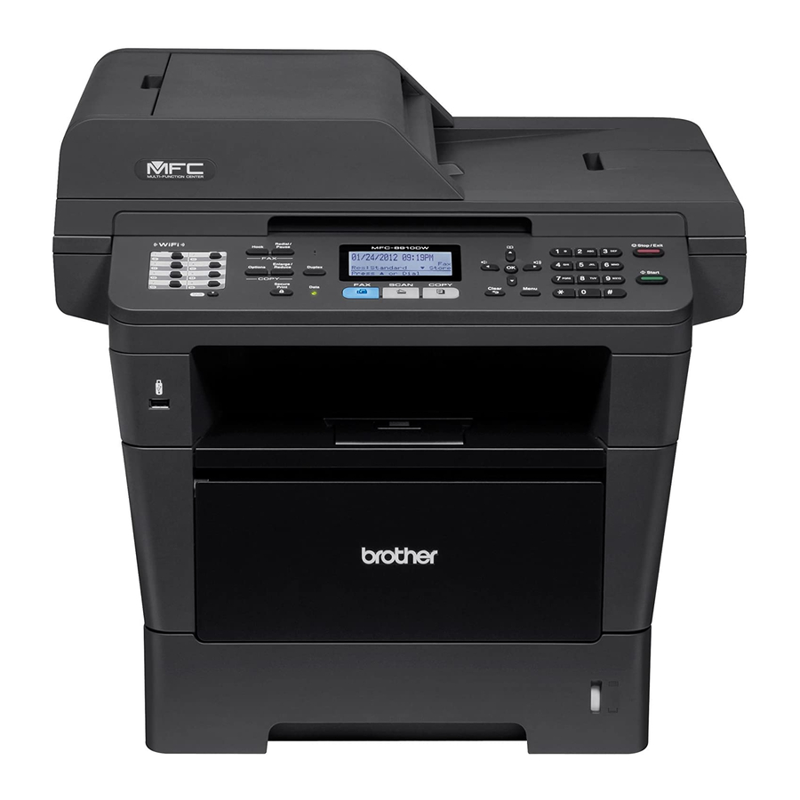 Brother MFC-8950DW User Manual