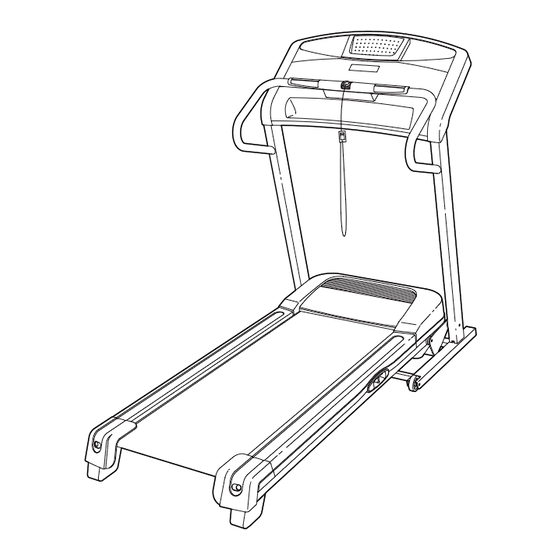 Weider Welso Cadence 26.0 Treadmill Manuale D'istruzioni