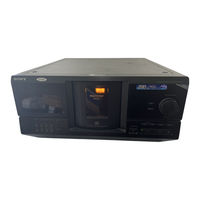 Sony CDP-CX400 - Compact Disc Player Training Manual