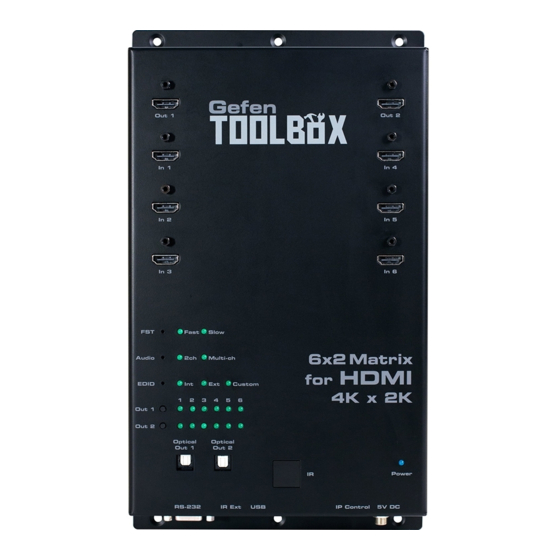 Gefen ToolBox GTB-HD4K2K-642-BLK User Manual