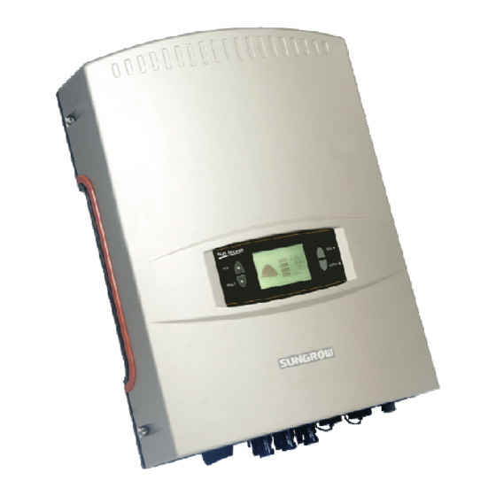 Sungrow SG3KTL-M User Manual