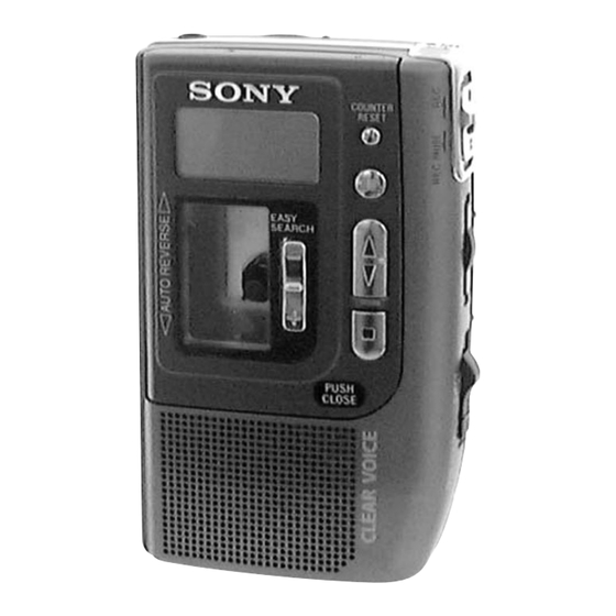 Sony M-98V Service Manual