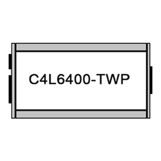 C4Line C4L6400-TWP Quick Start Manual