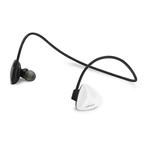 Avanca D1 Sports wireless earphones Manuals