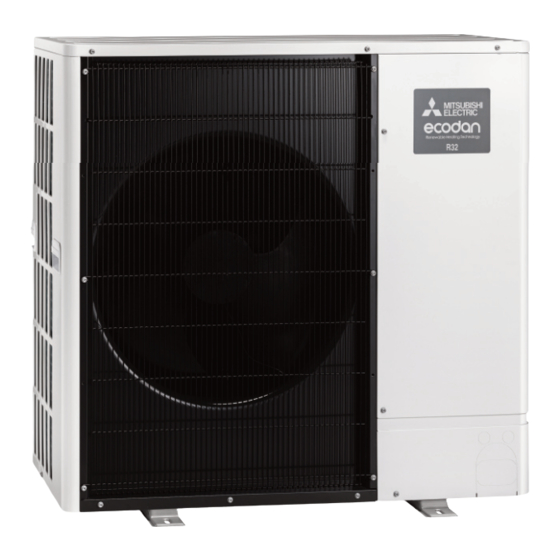 Mitsubishi Electric PUZ-WM112 YAA Installation Manual