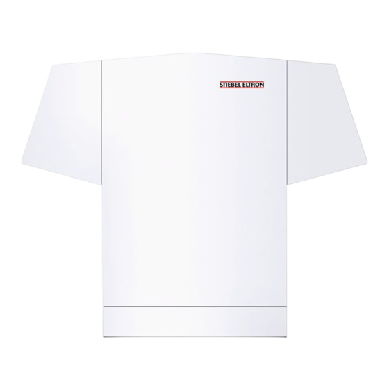 STIEBEL ELTRON WPL 47 Operation And Installation Manual