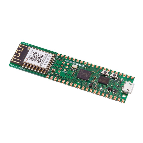 Wiznet WizFi360-EVB-Pico Getting Started Manual