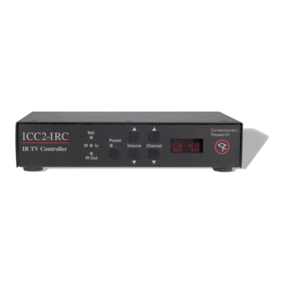 Contemporary Research ICC2-IRC Product Manual