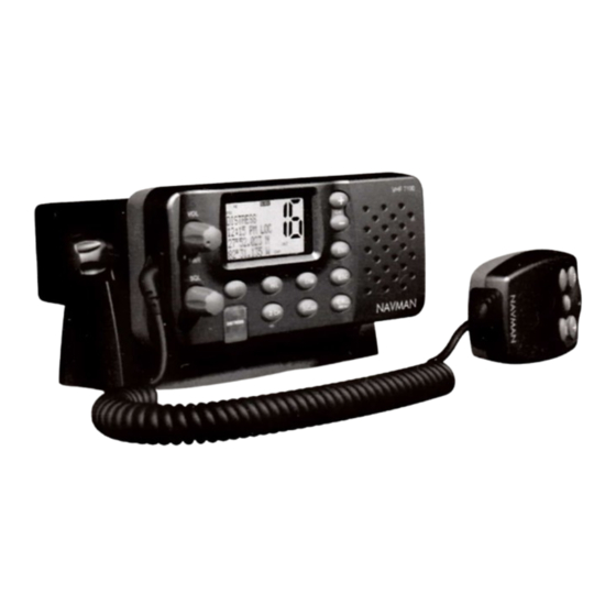 Navman VHF 7000 Installation Manual