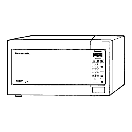 Panasonic Inverter NN-T990SA Operating Instructions Manual