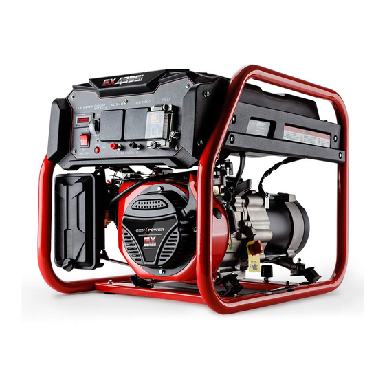 GENPOWER gx4335i User Manual