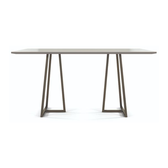 Nucraft Two4Six Meeting Table Installation Instructions Manual