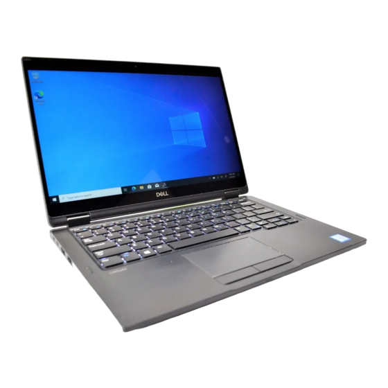 Dell Latitude 7389 2-in-1 Owner's Manual