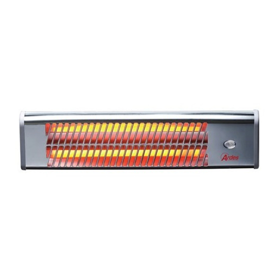 ARDES AR437A Instructions For Use Manual