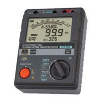 Kyoritsu Electrical Instruments Works KEW 3126 Instruction Manual