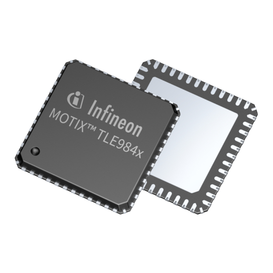 Infineon TLE984 QX Series Manuals