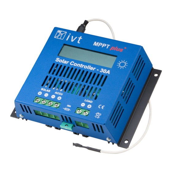 IVT MPPTplus+ Series Operating Instructions Manual