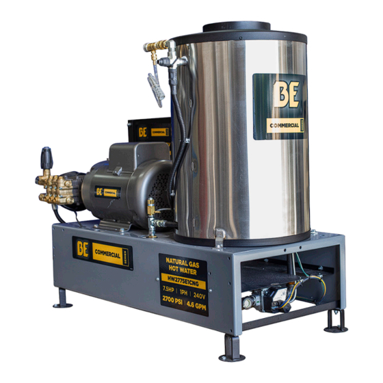 BEPOWEREQUIPMENT COMMERCIAL HW255E1CNG User Manual