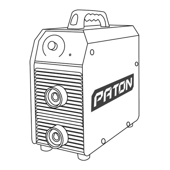 Paton Standard-350-400V Instruction Manual