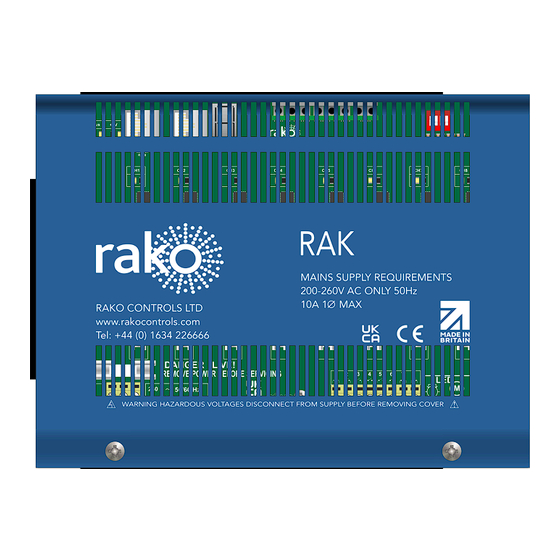 rako RAK8-S Instruction Manual
