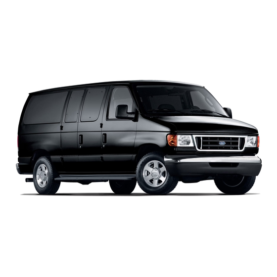 Ford 2007 Econoline Supplement Manual
