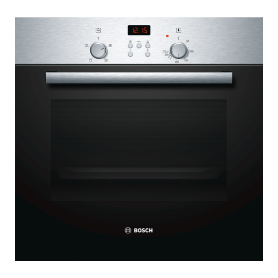 Bosch HBN 331.OB Electric Oven Manuals