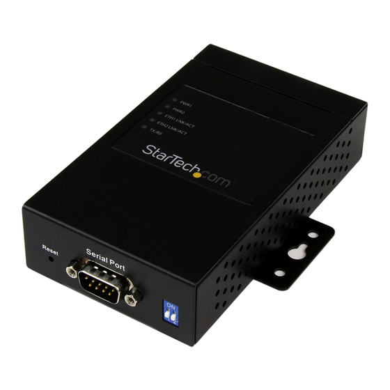 StarTech.com NETRS232485 Instruction Manual