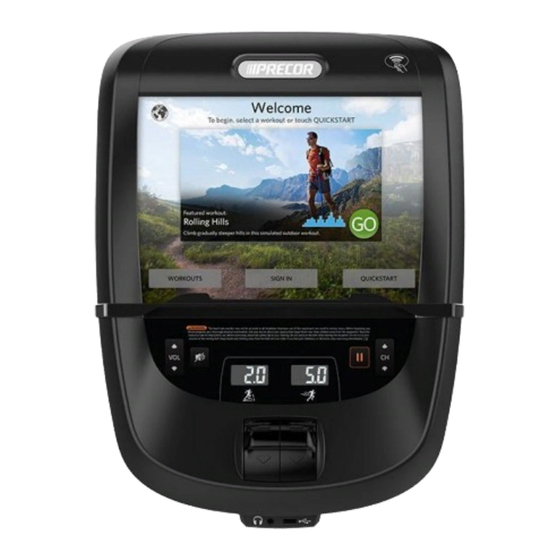 BVE PRECOR P80 Manuals
